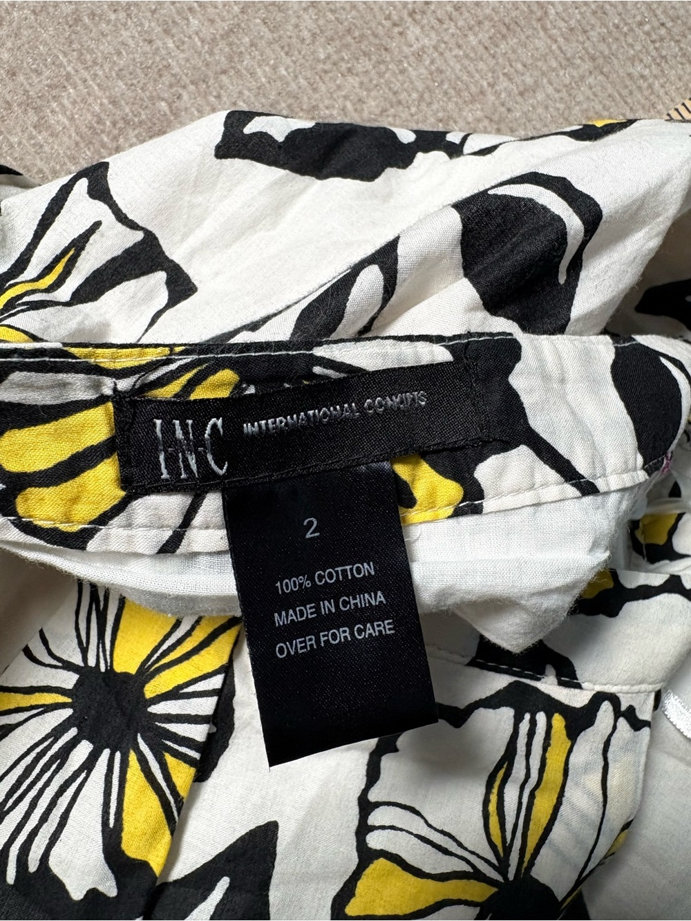 Floral and Printed Skater Skirts in Black, White, Gray, Yellow, Red - Picture 8 of 16
